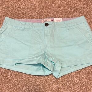 SO High Waist Blue Shorts Casual Summer Wear